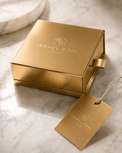 IE Signature Logo Necklace | Gold